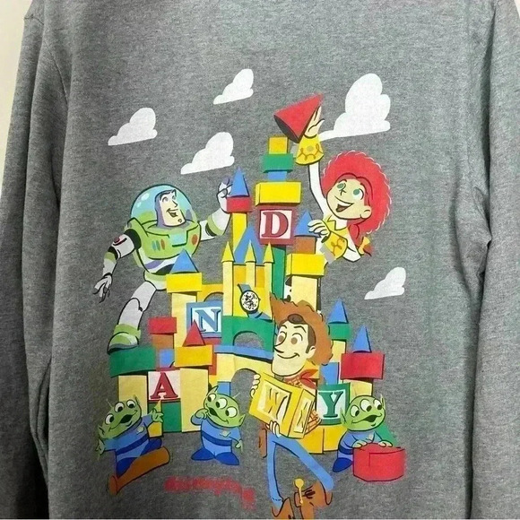 Toy Story Land Zip Hoodie for Women Sz M - Picture 5 of 6